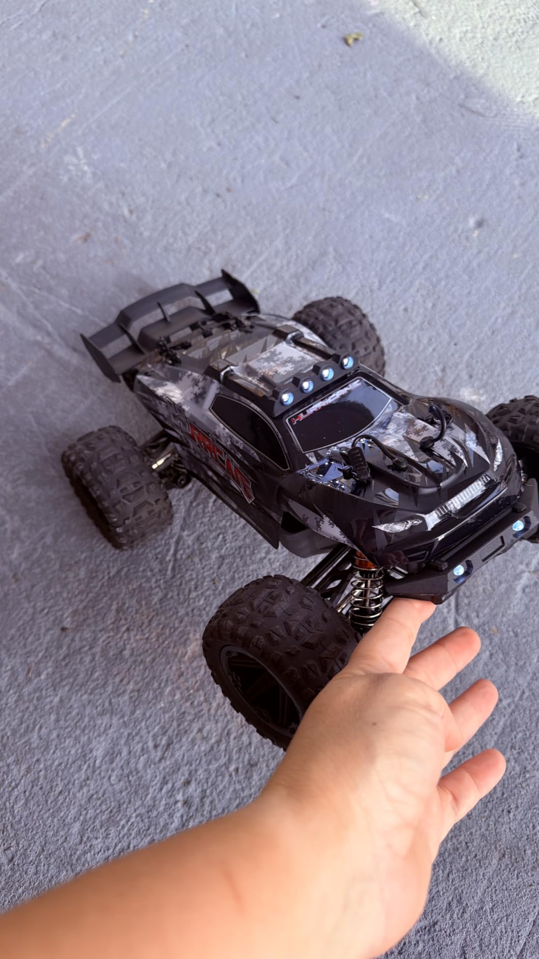 X-TMAGA Remote Control RC Cars 1:16 Monster Truck Toys Cars for Adult & Boys, 4WD Off-Road, Metal Transmission Parts, High Speed Fast 40+ KPH, 4X4 Waterproof with 2 Rechargeable Batteries (HS16-83) customer photo 2