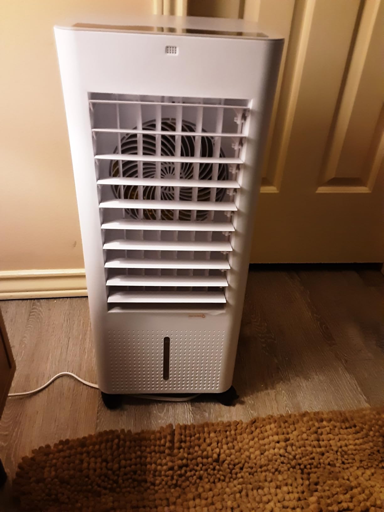 PNTCK Portable Air Conditioners, 3-IN-1 Swamp Cooler with 3 Fan Speeds, 4 Modes, 12H Timer, Remote, Ice Packs, 2.1Gal Water Tank, Evaporative Air Cooler for Bedroom Dorm Office Garage Home customer photo 1