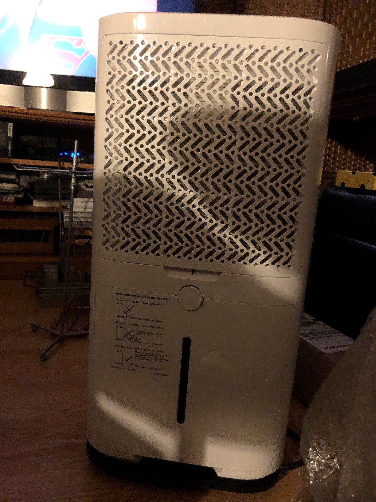 80 Pints Energy Star Dehumidifier for Basement with Drain Hose, 6000 Sq. Ft customer photo 1