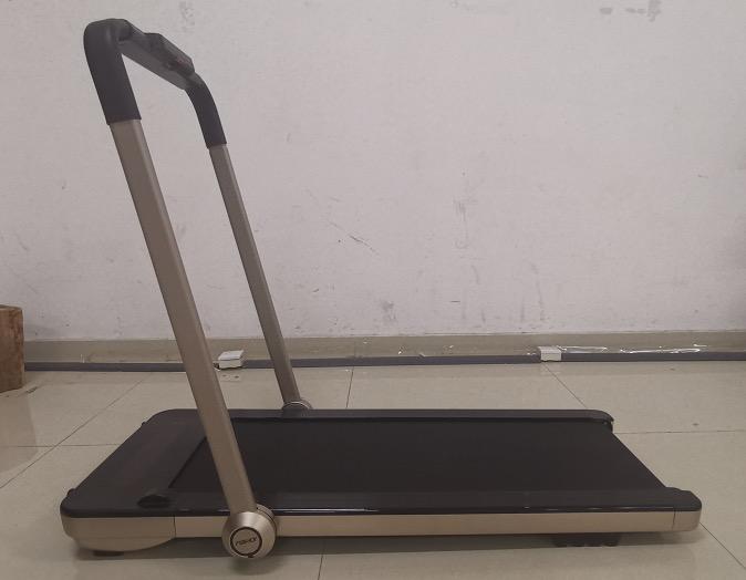 ANCHEER Foldable Manual Treadmill，20% Incline Non-Electric Walking Pad customer photo 1
