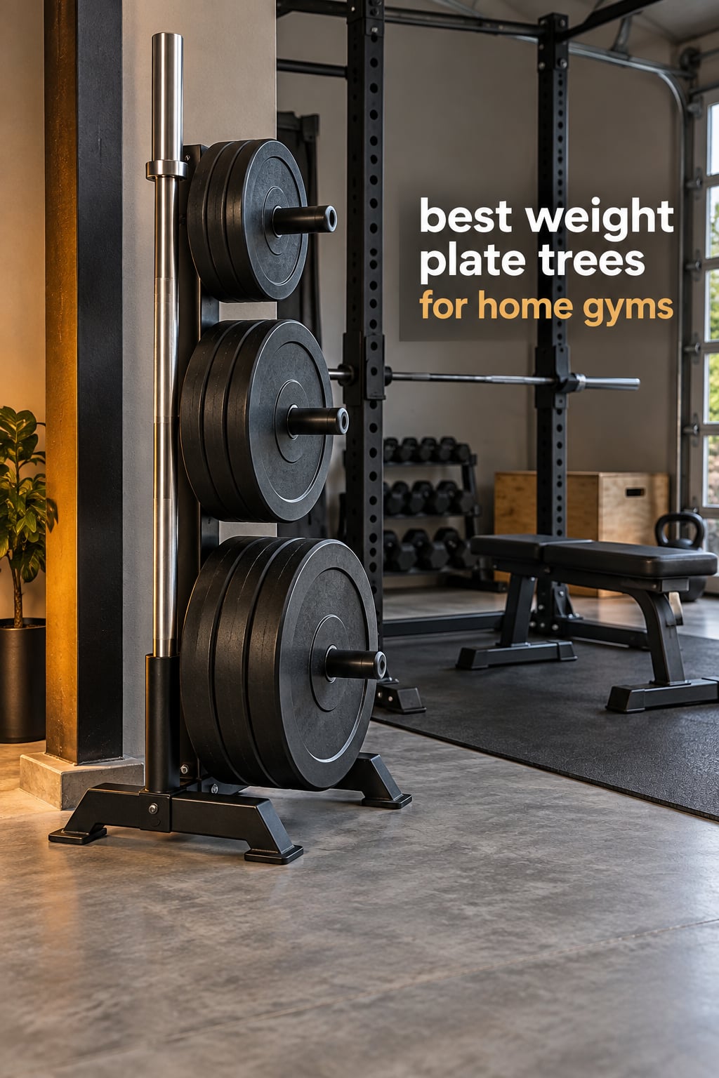 best weight plate trees for home gyms