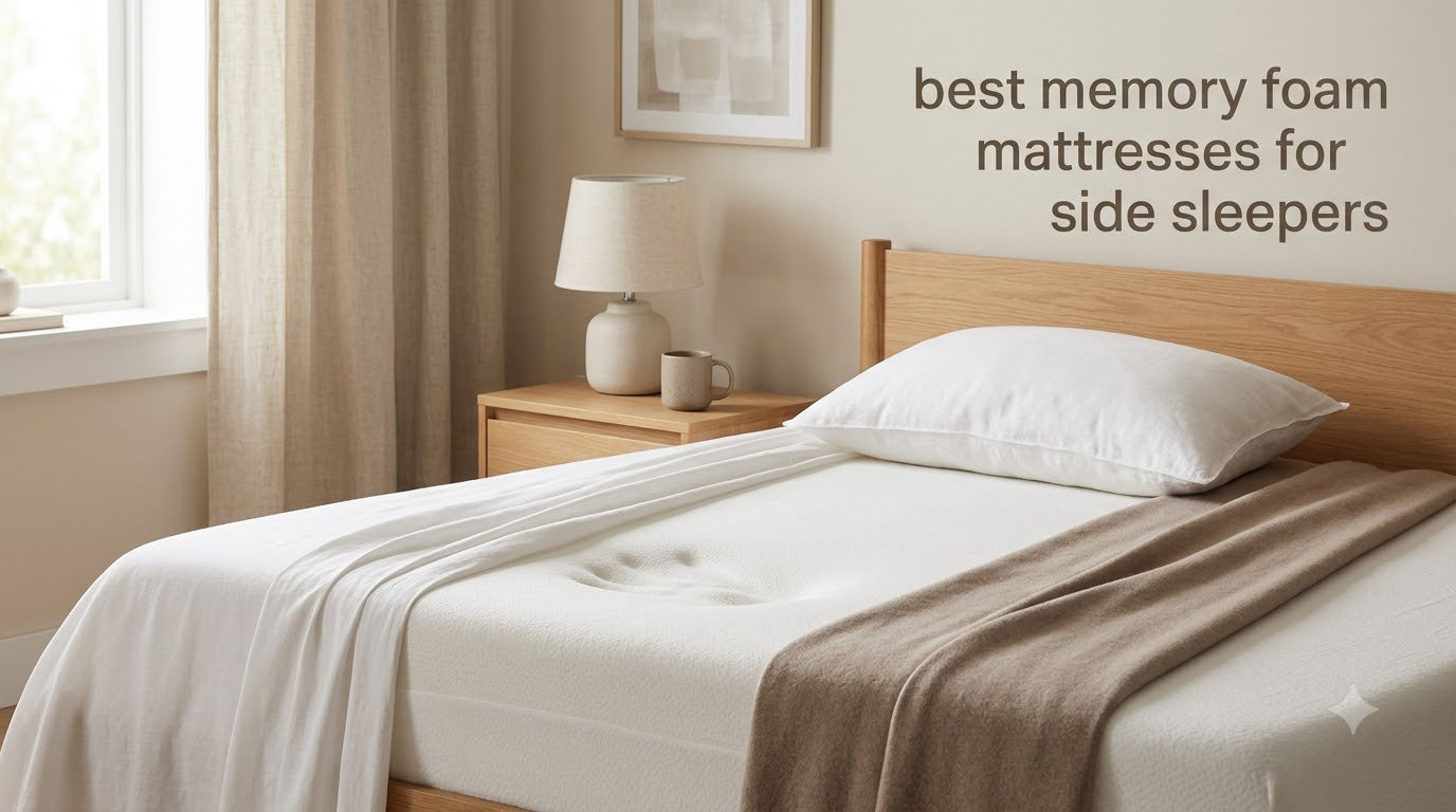 best memory foam mattresses for side sleepers