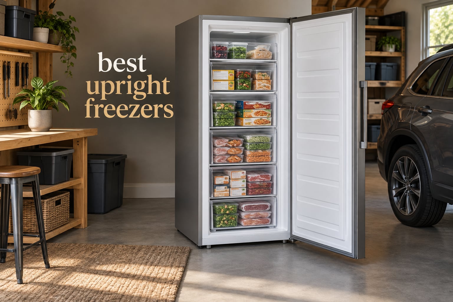 best upright freezers