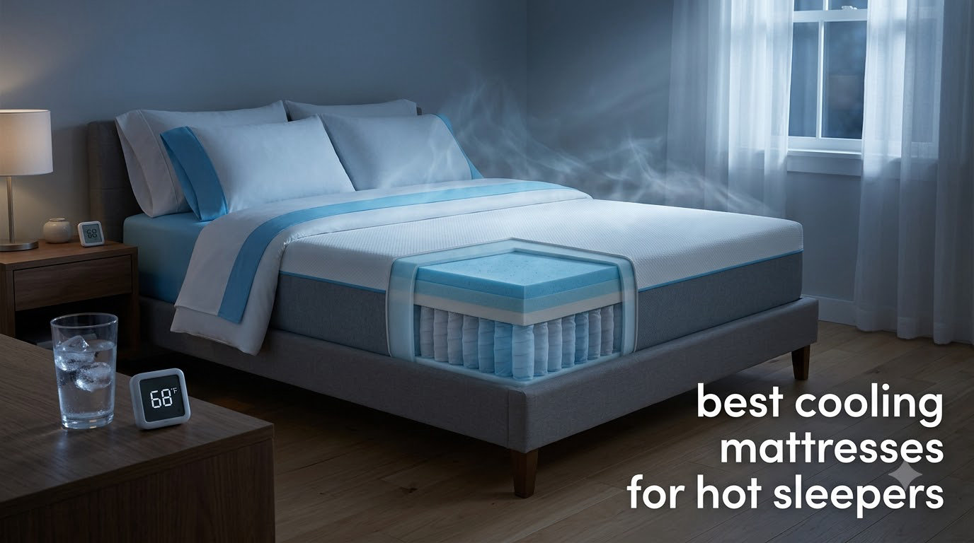 best cooling mattresses for hot sleepers