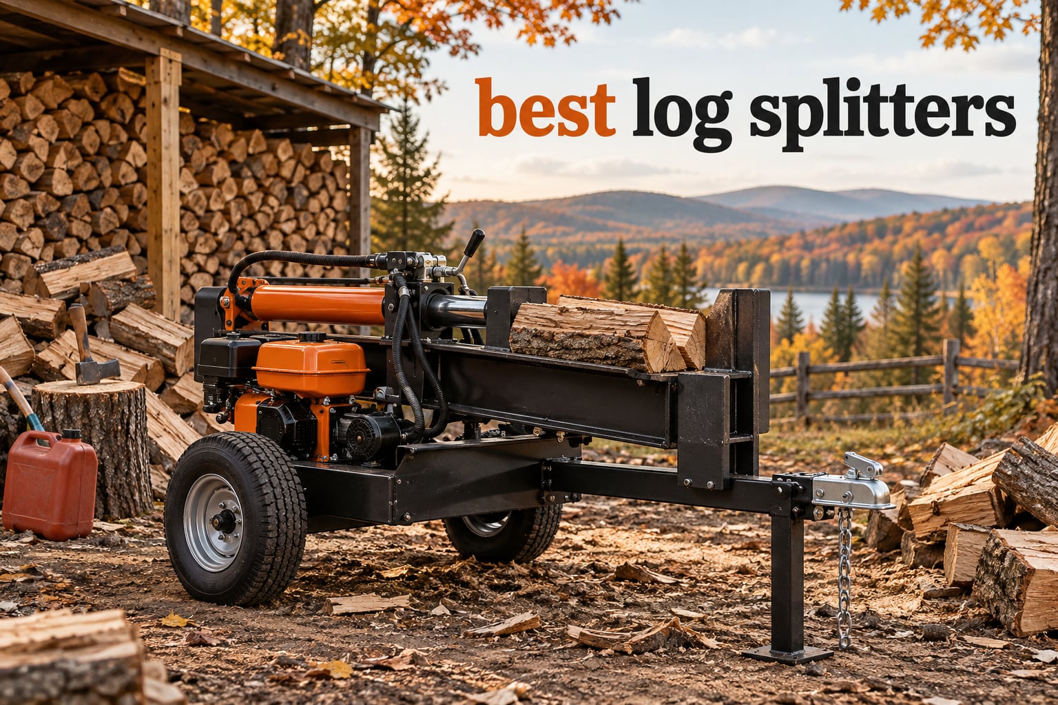 best log splitters