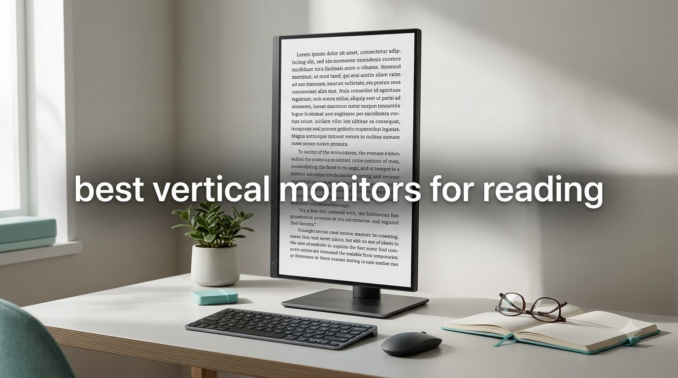best vertical monitors for reading