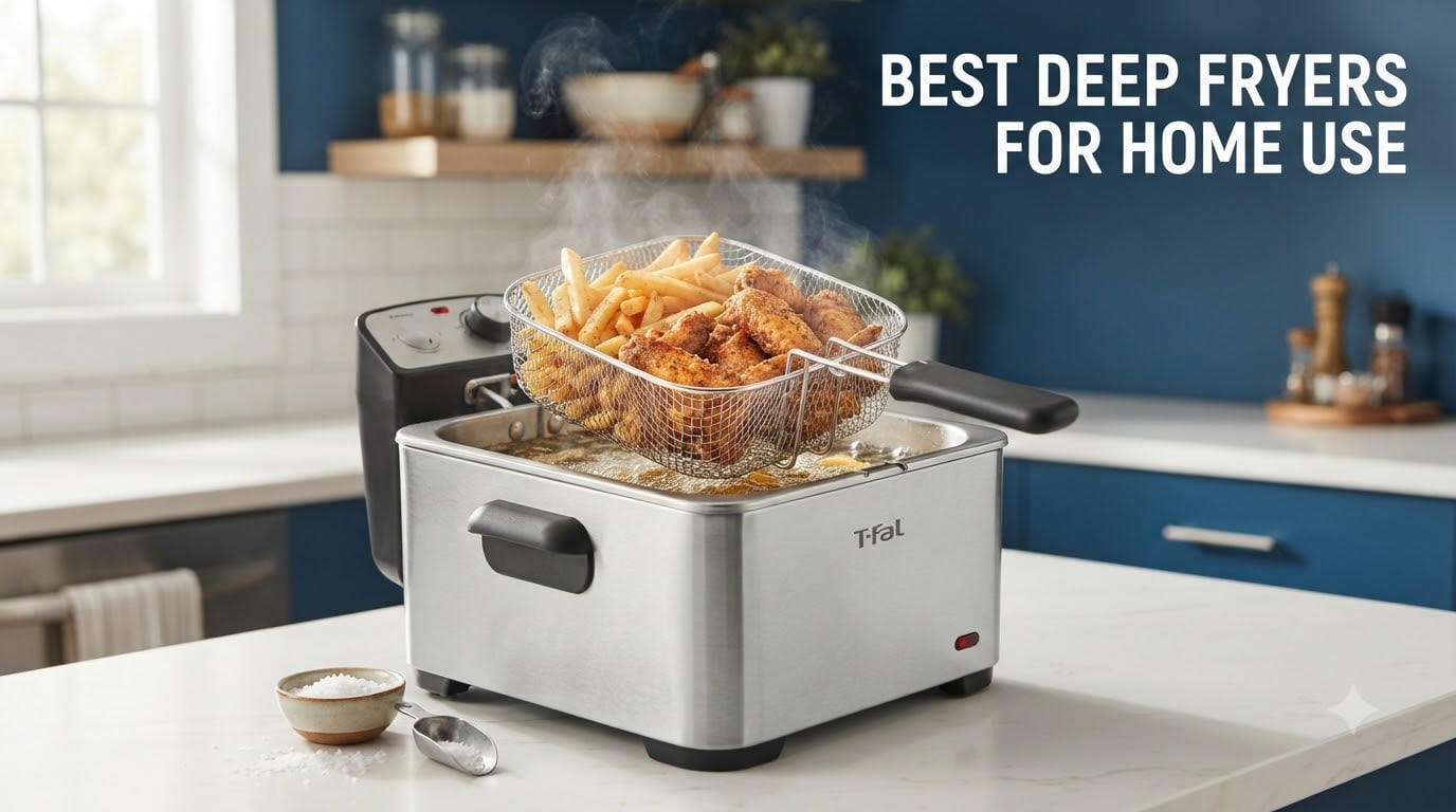 best deep fryers for home use