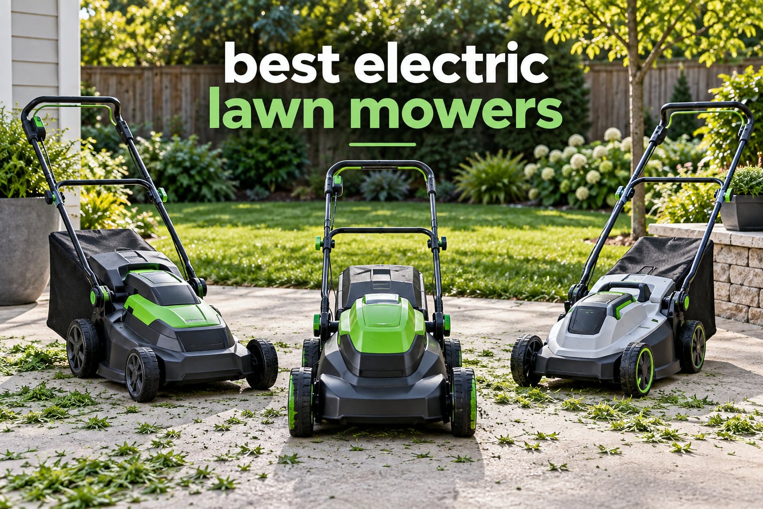best electric lawn mowers