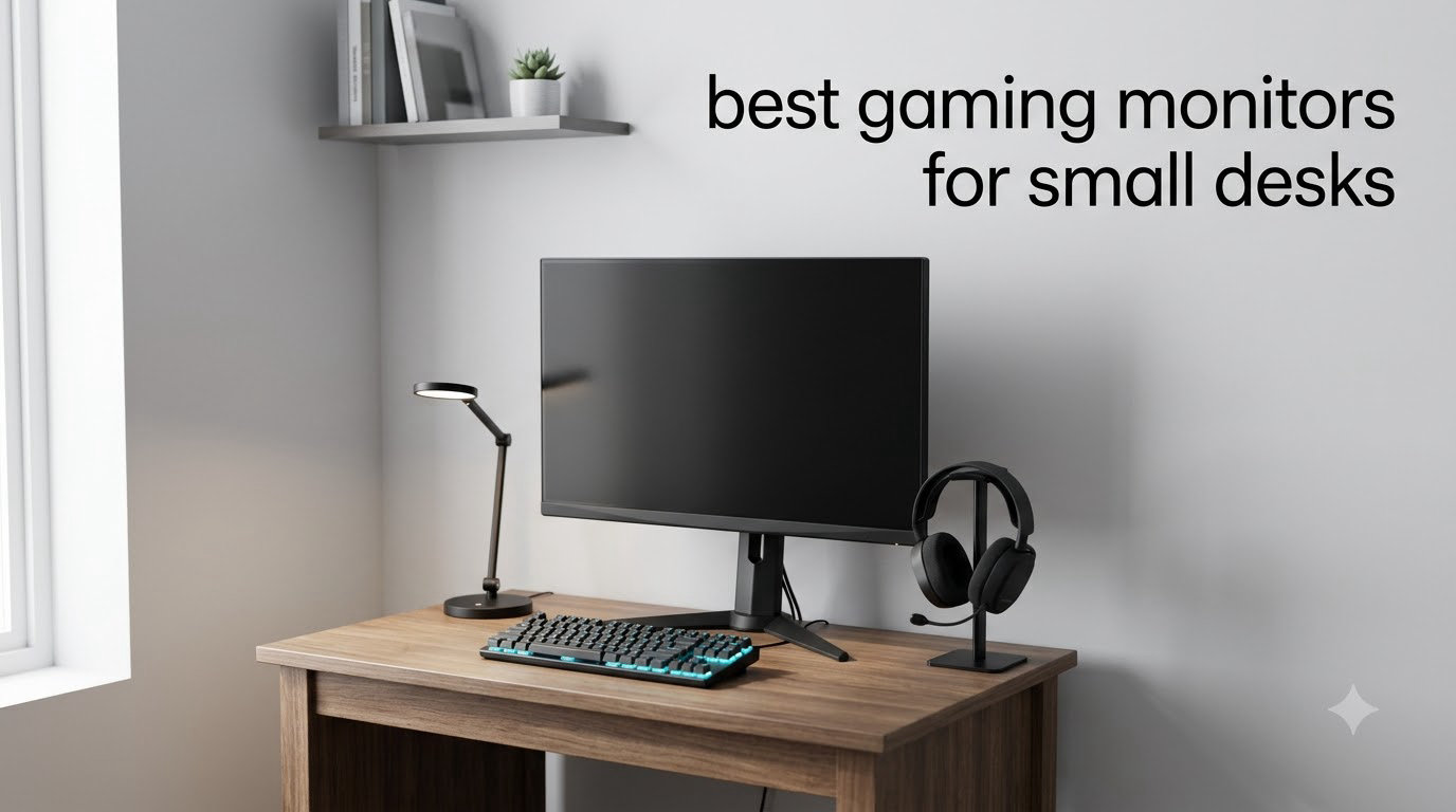 best gaming monitors for small desks