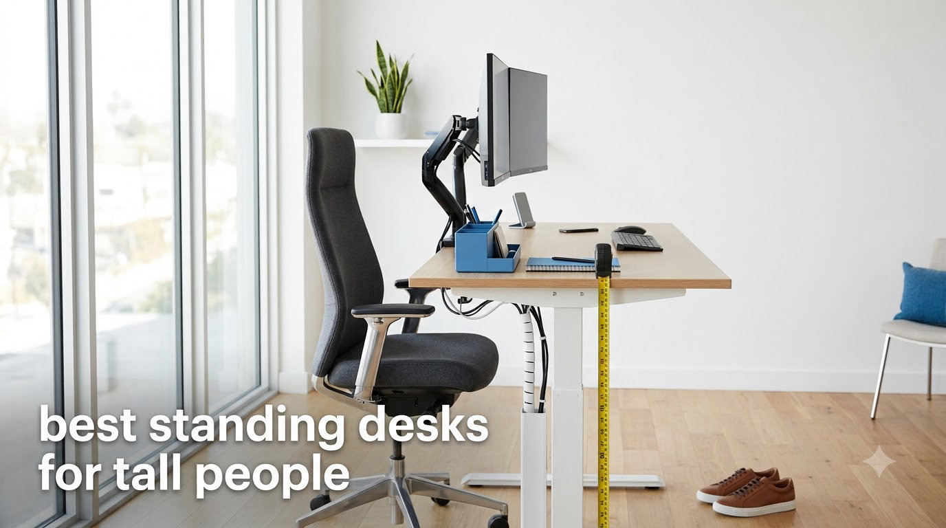 best standing desks for tall people