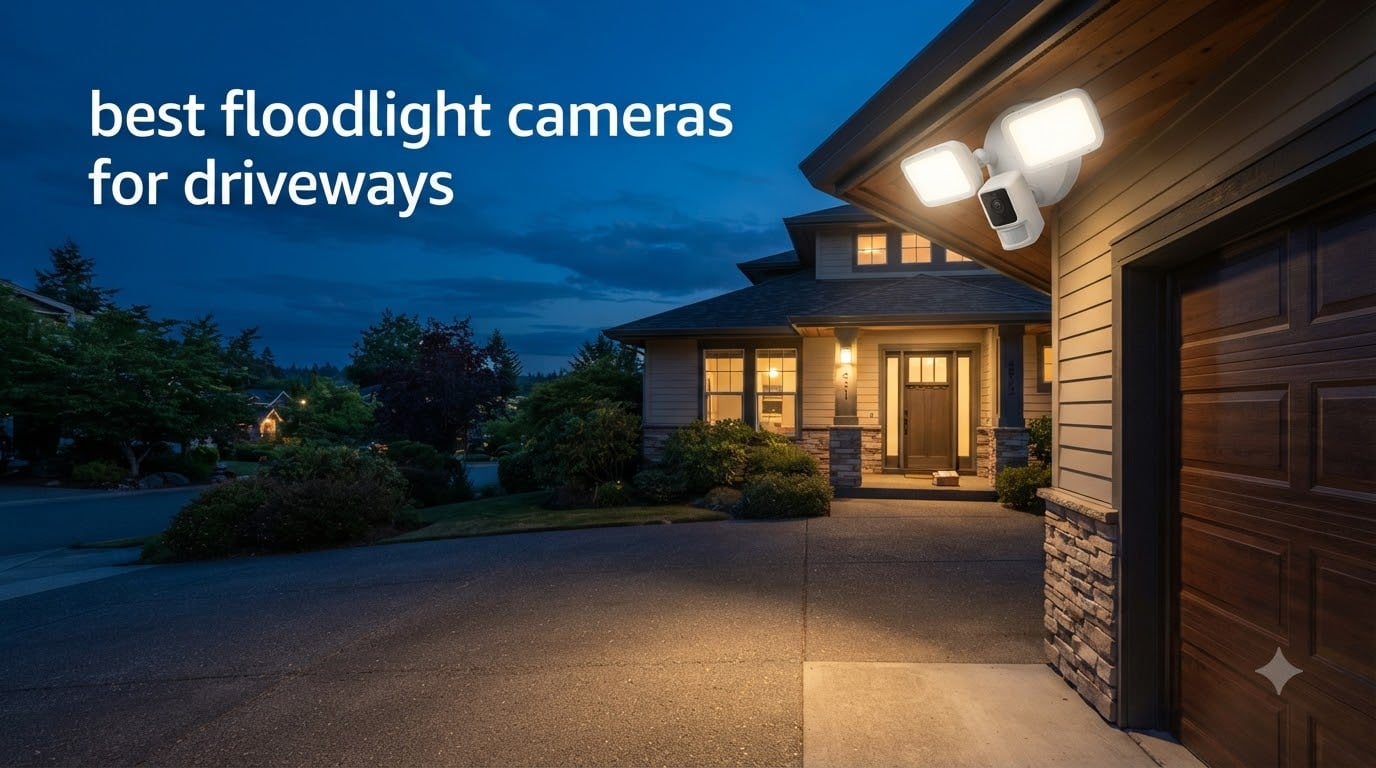 best floodlight cameras for driveways