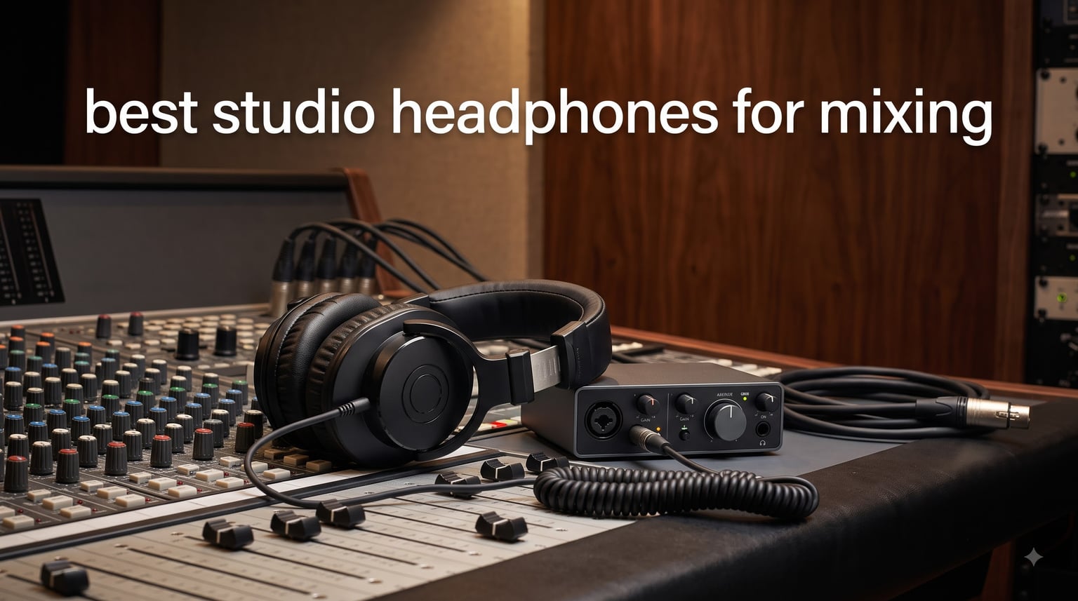 best studio headphones for mixing