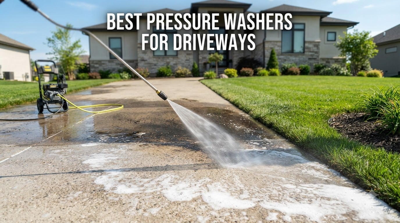best pressure washers for driveways