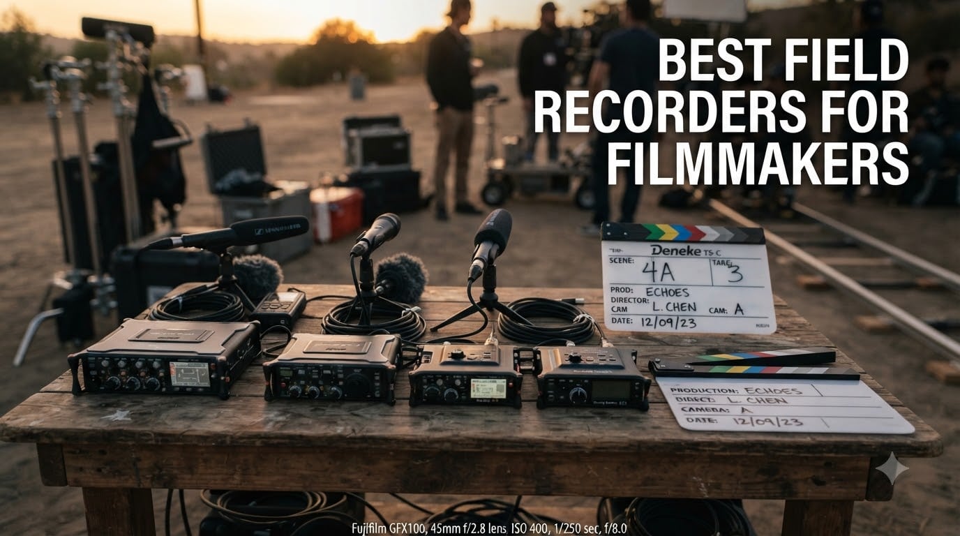 best field recorders for filmmakers