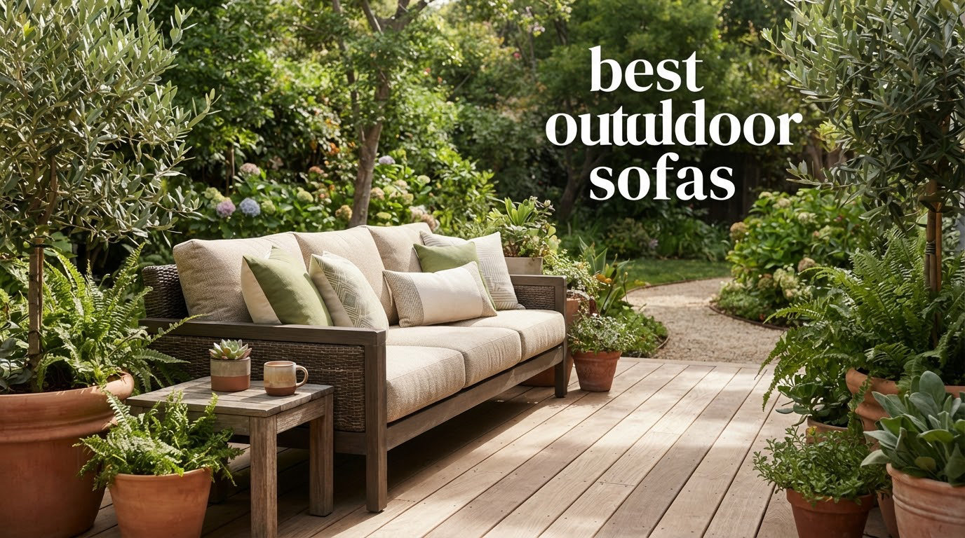 best outdoor sofas