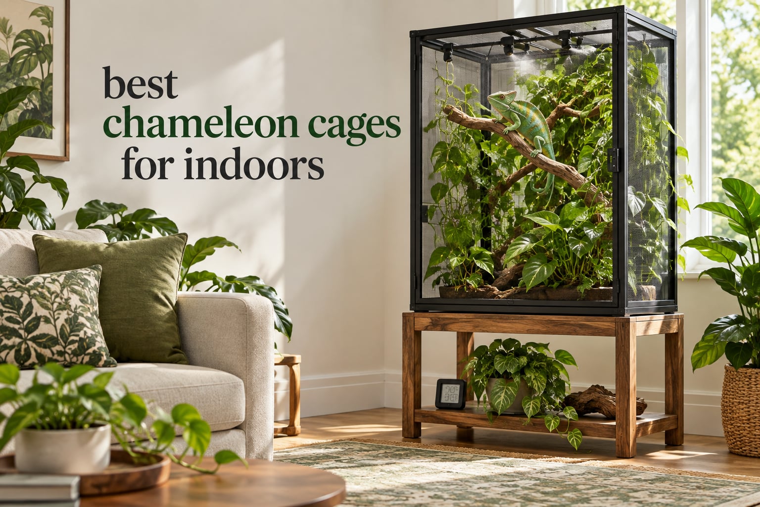 best chameleon cages for indoors
