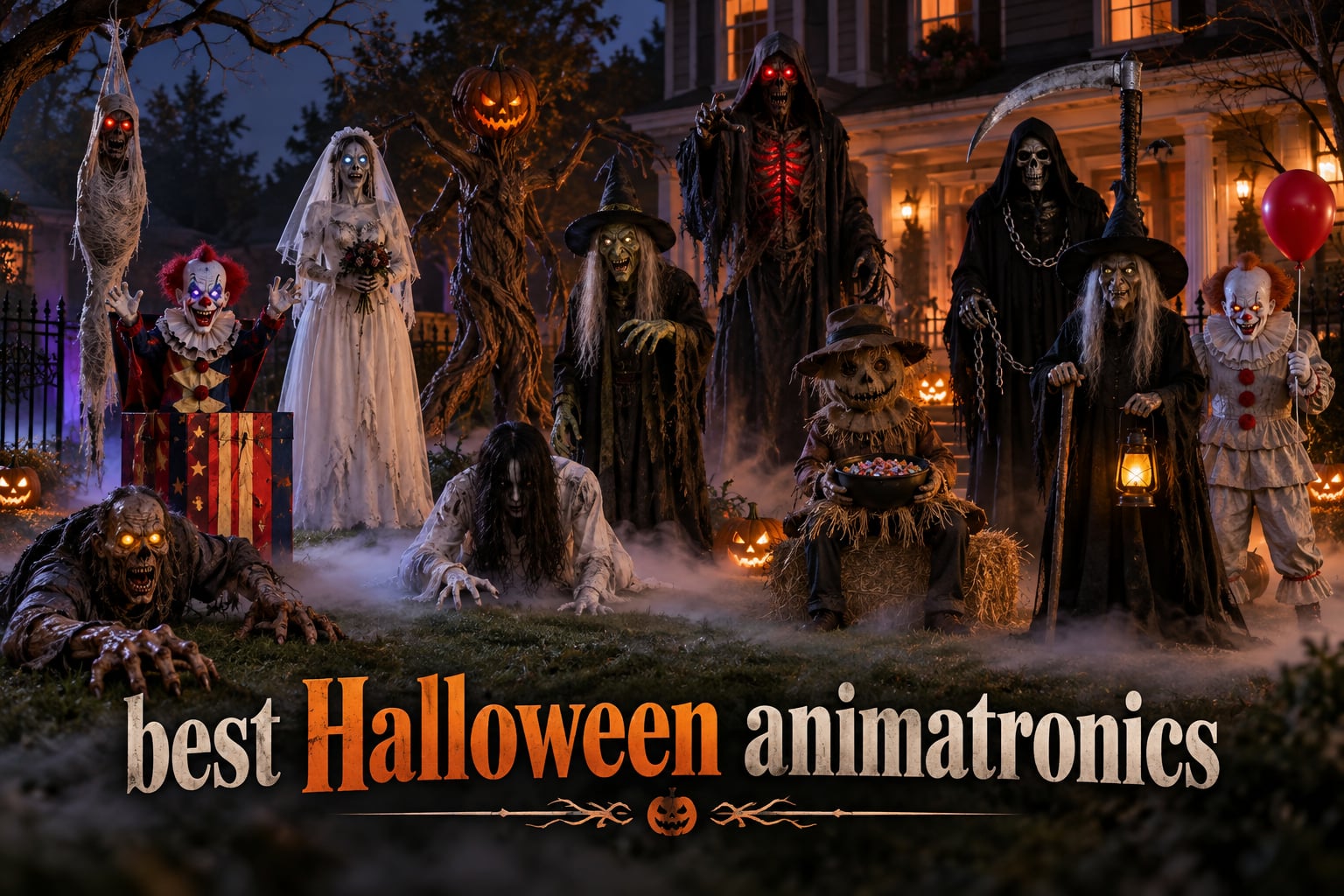 best Halloween animatronics