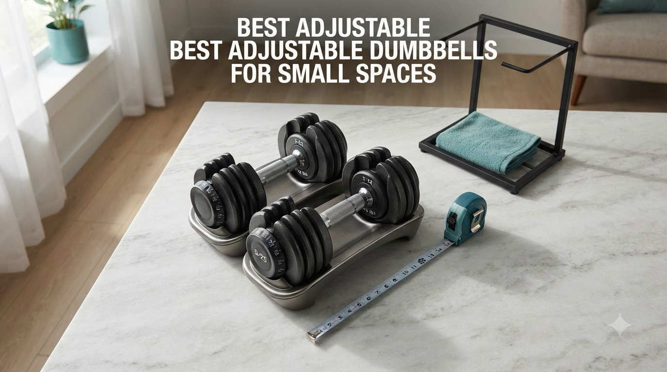 best adjustable dumbbells for small spaces