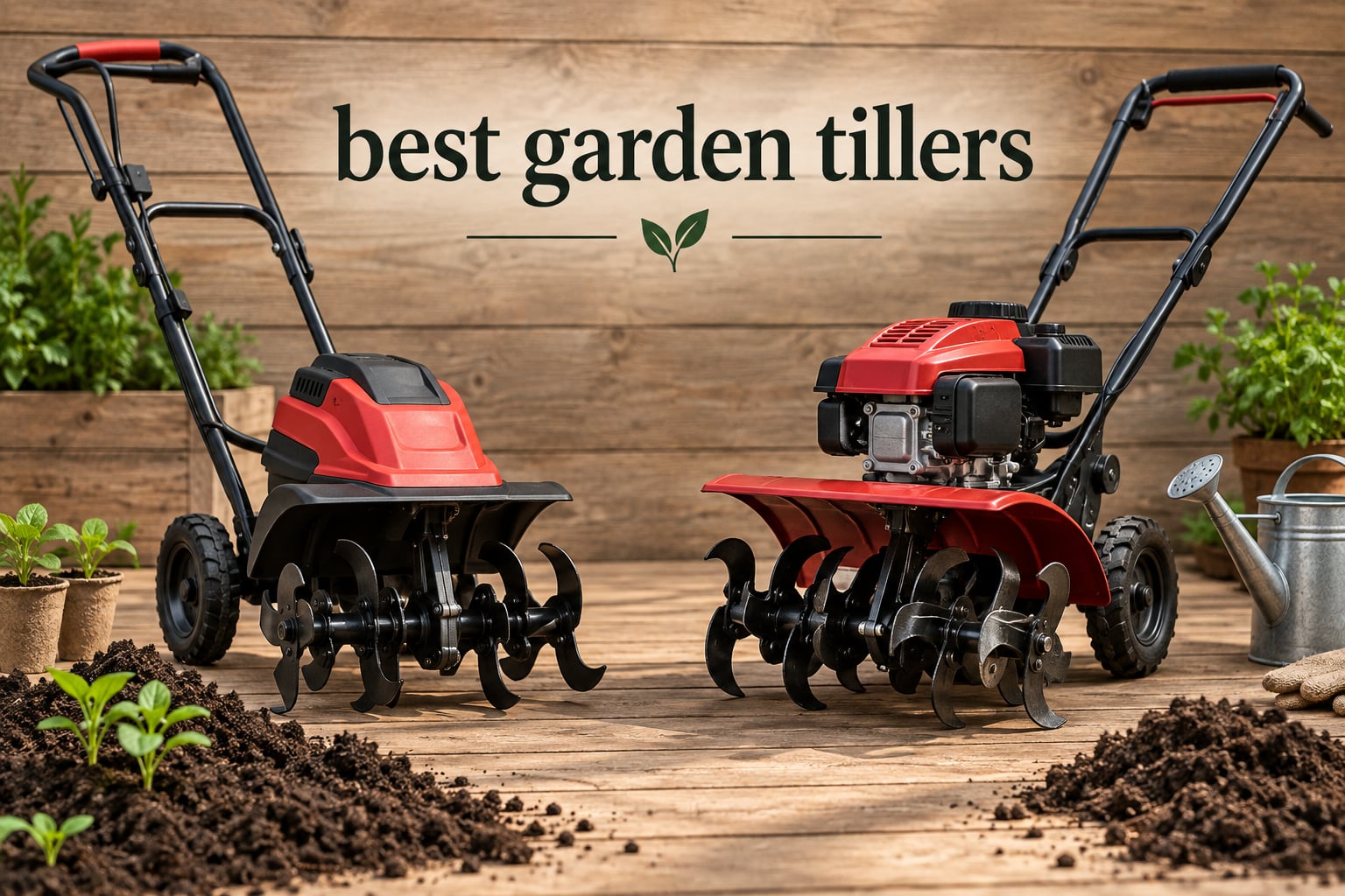 best garden tillers