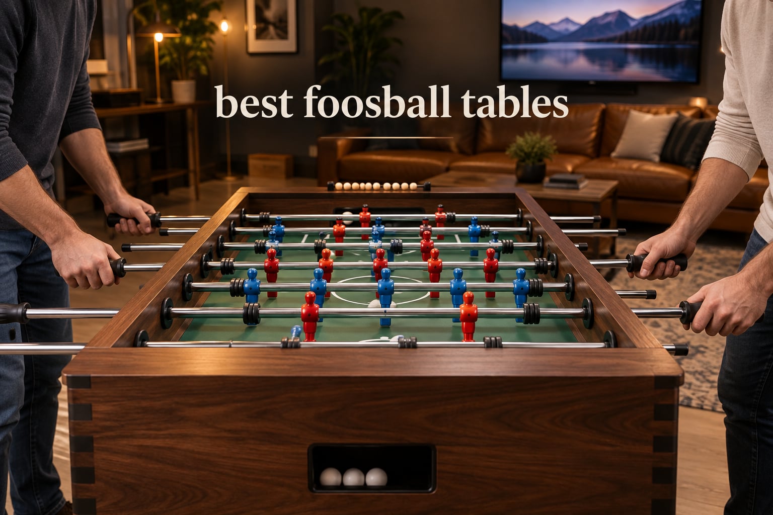 best foosball tables