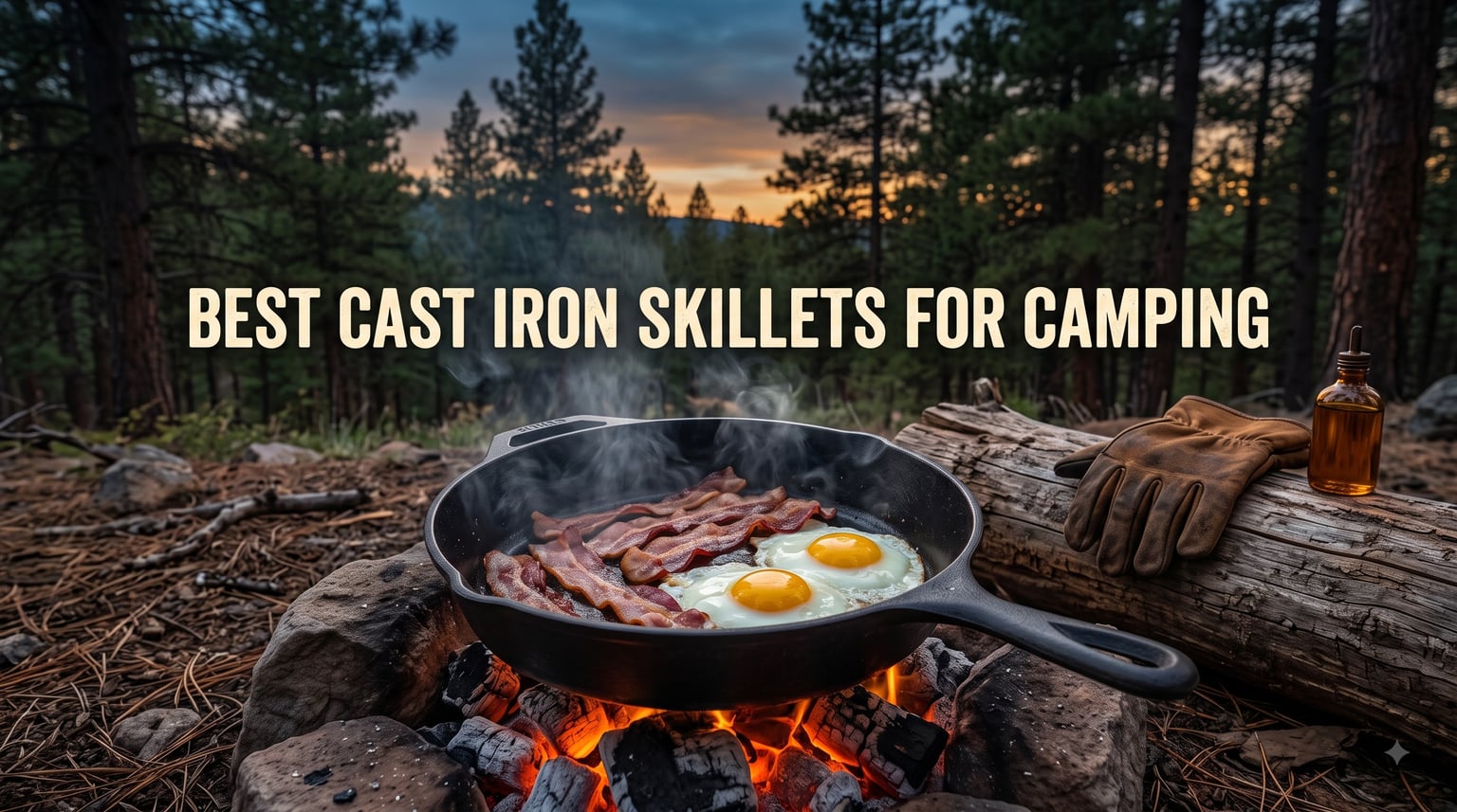 best cast iron skillets for camping