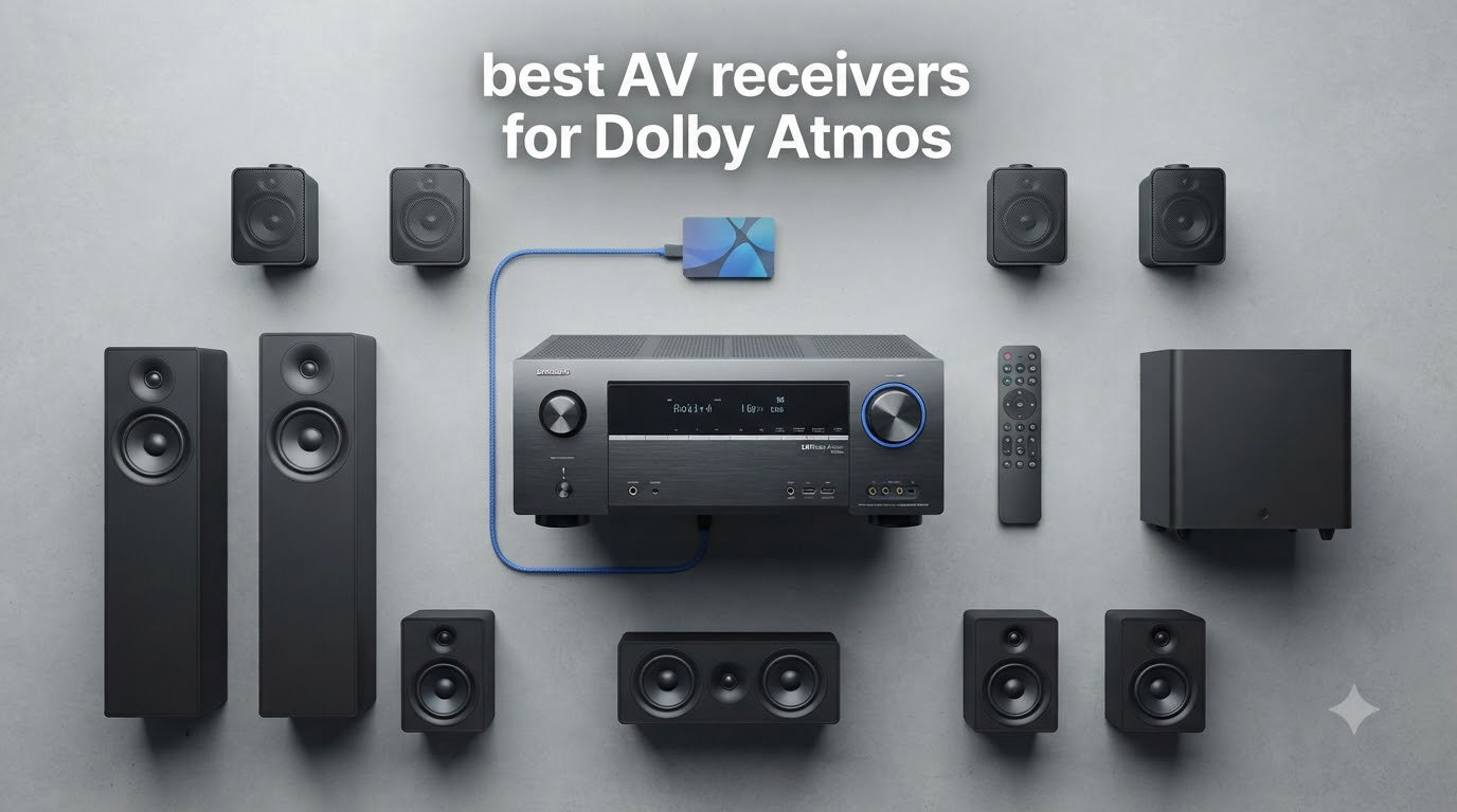best AV receivers for Dolby Atmos