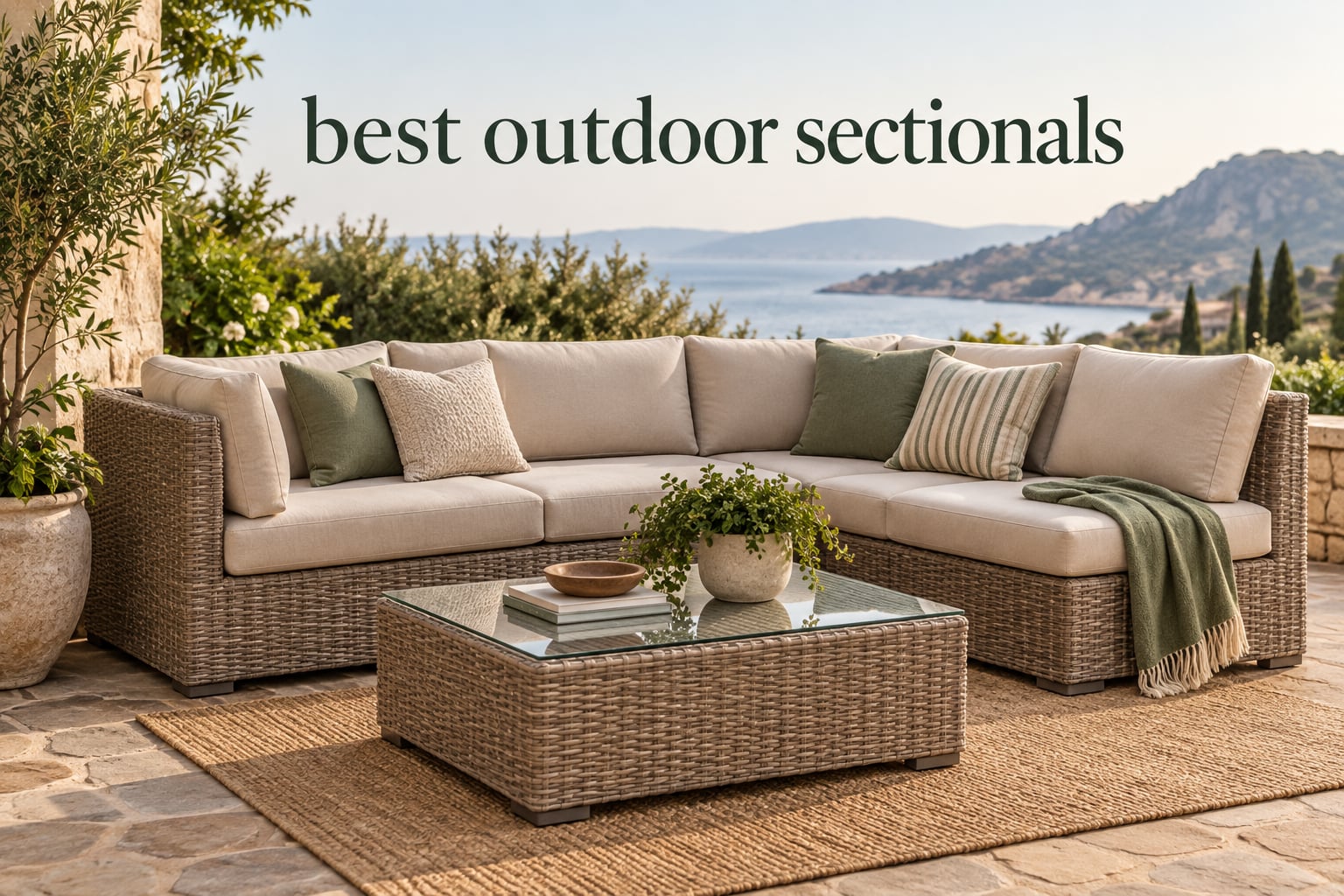 best outdoor sectionals