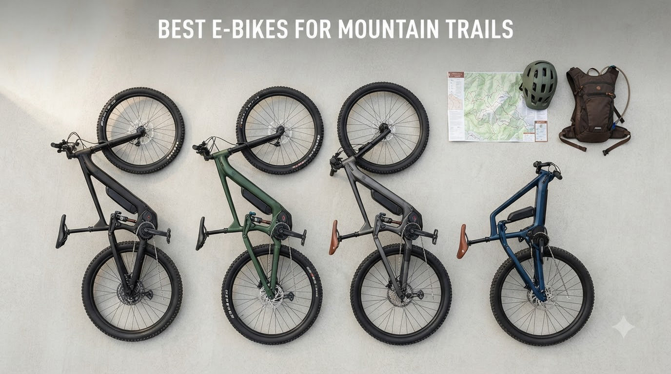 best e-bikes for mountain trails