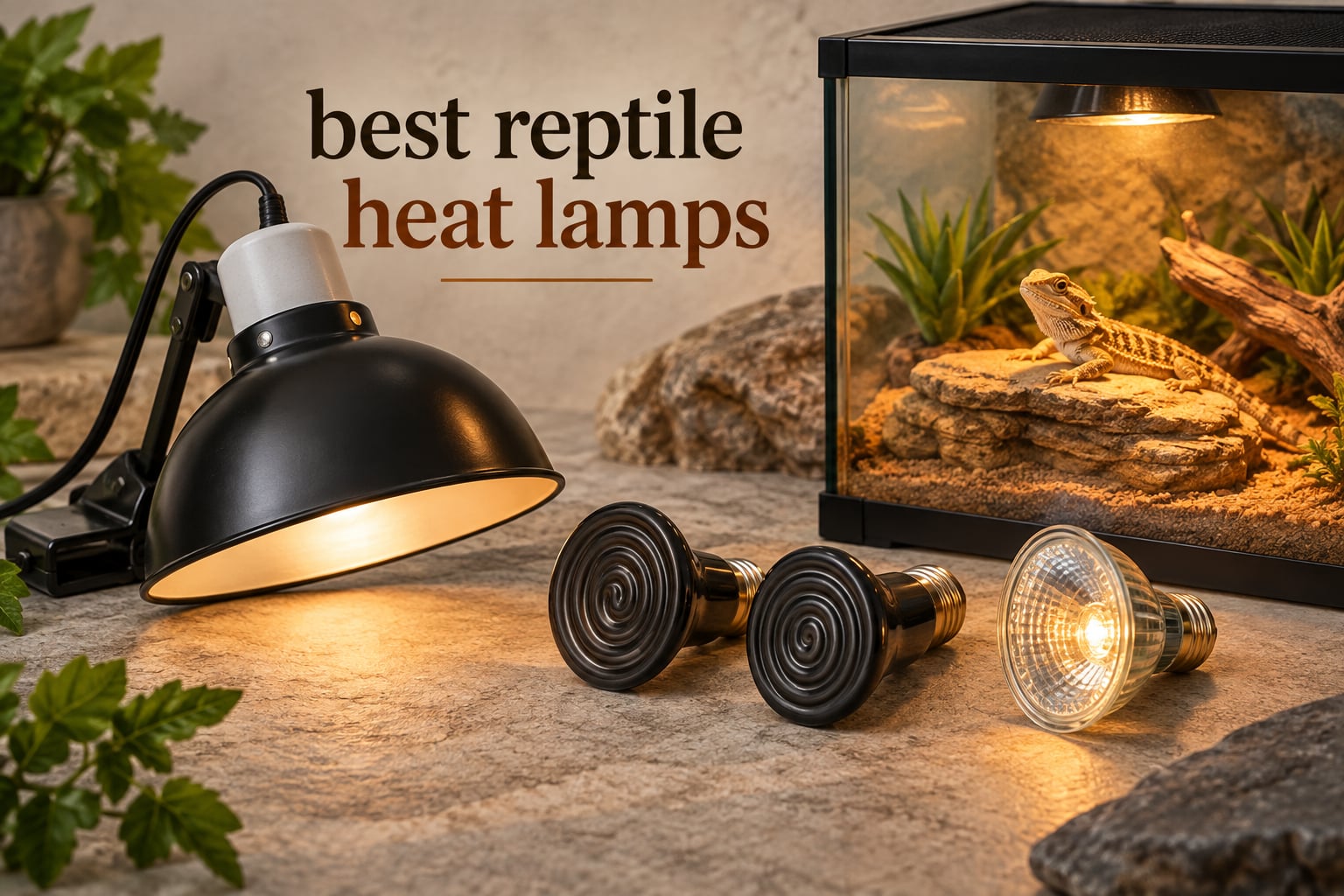 best reptile heat lamps