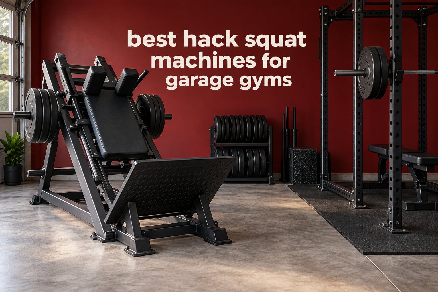 best hack squat machines for garage gyms