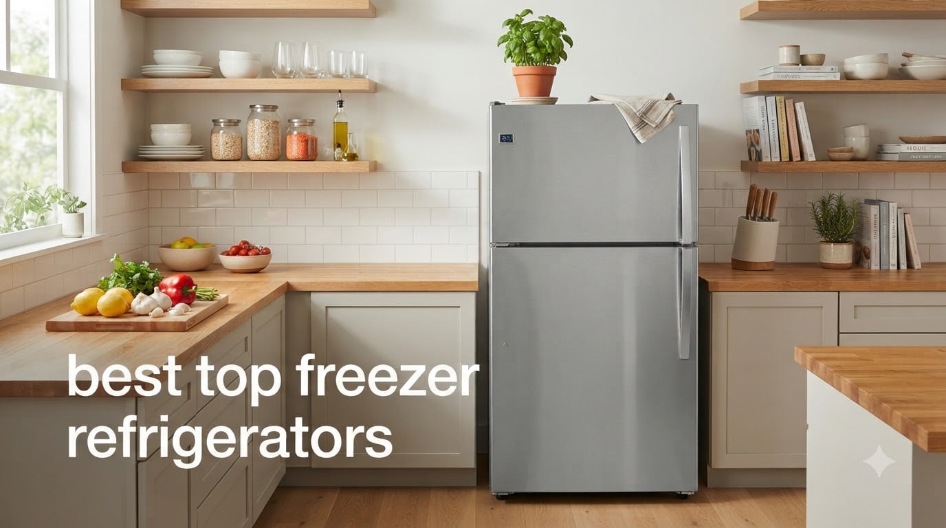 best top freezer refrigerators