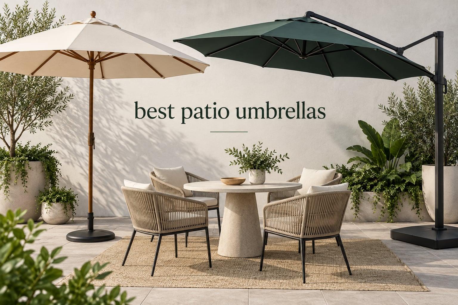 best patio umbrellas