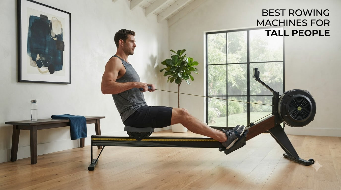 best rowing machines for tall people