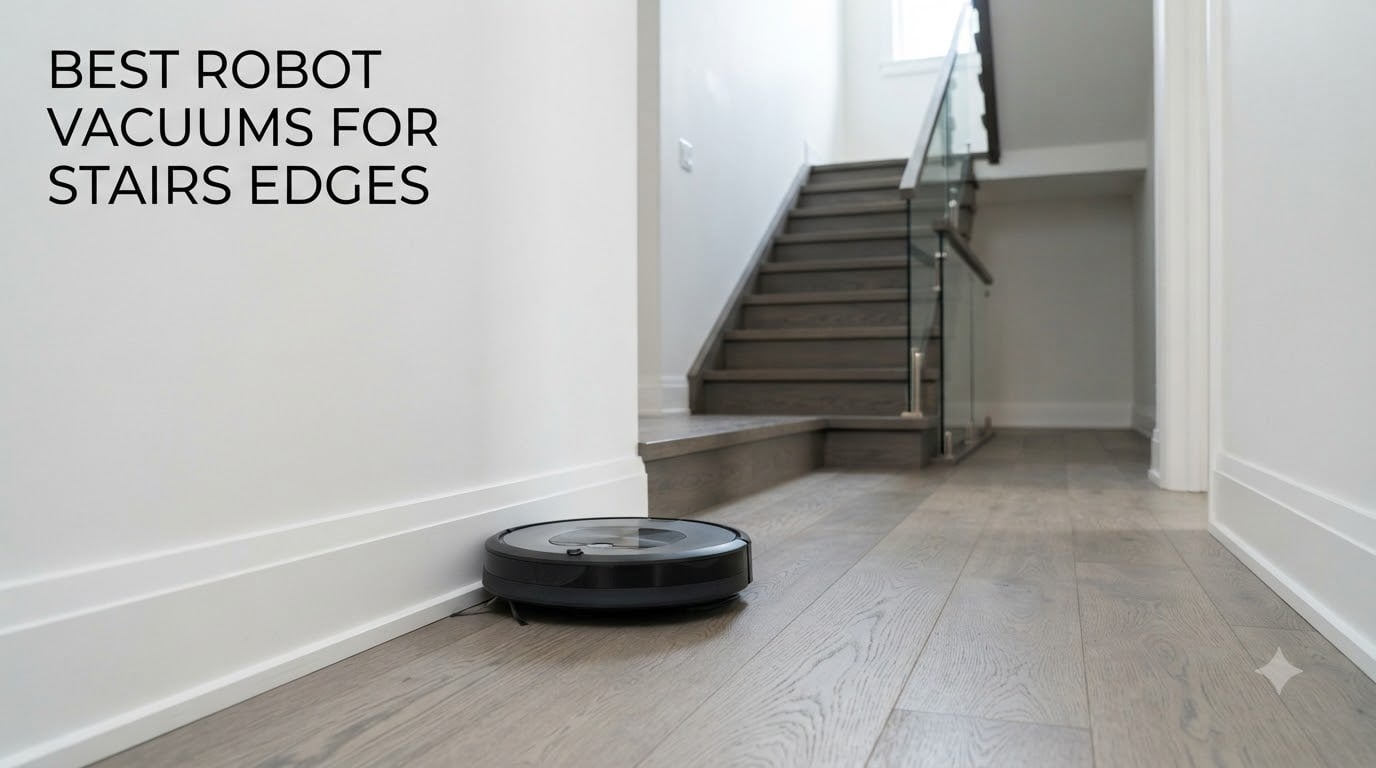 best robot vacuums for stairs edges