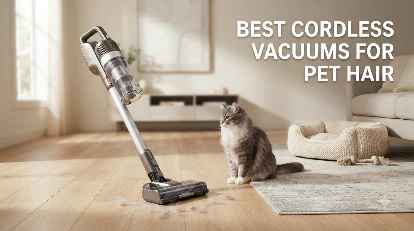 best cordless vacuums for pet hair
