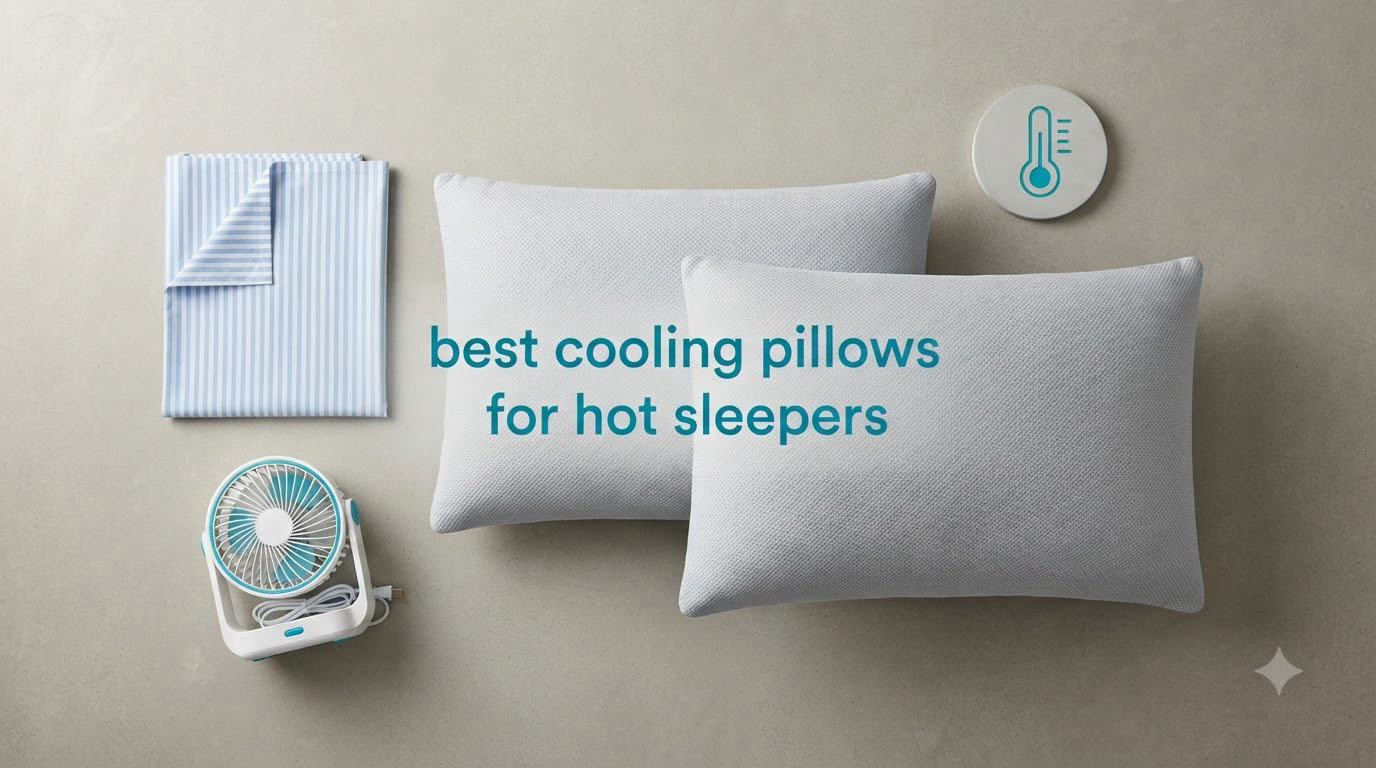 best cooling pillows for hot sleepers