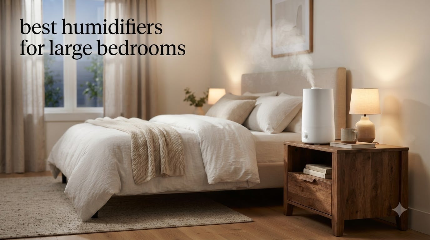 best humidifiers for large bedrooms