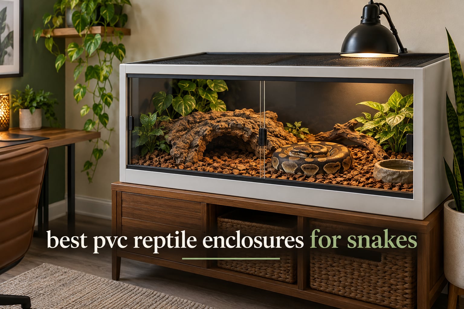 best pvc reptile enclosures for snakes