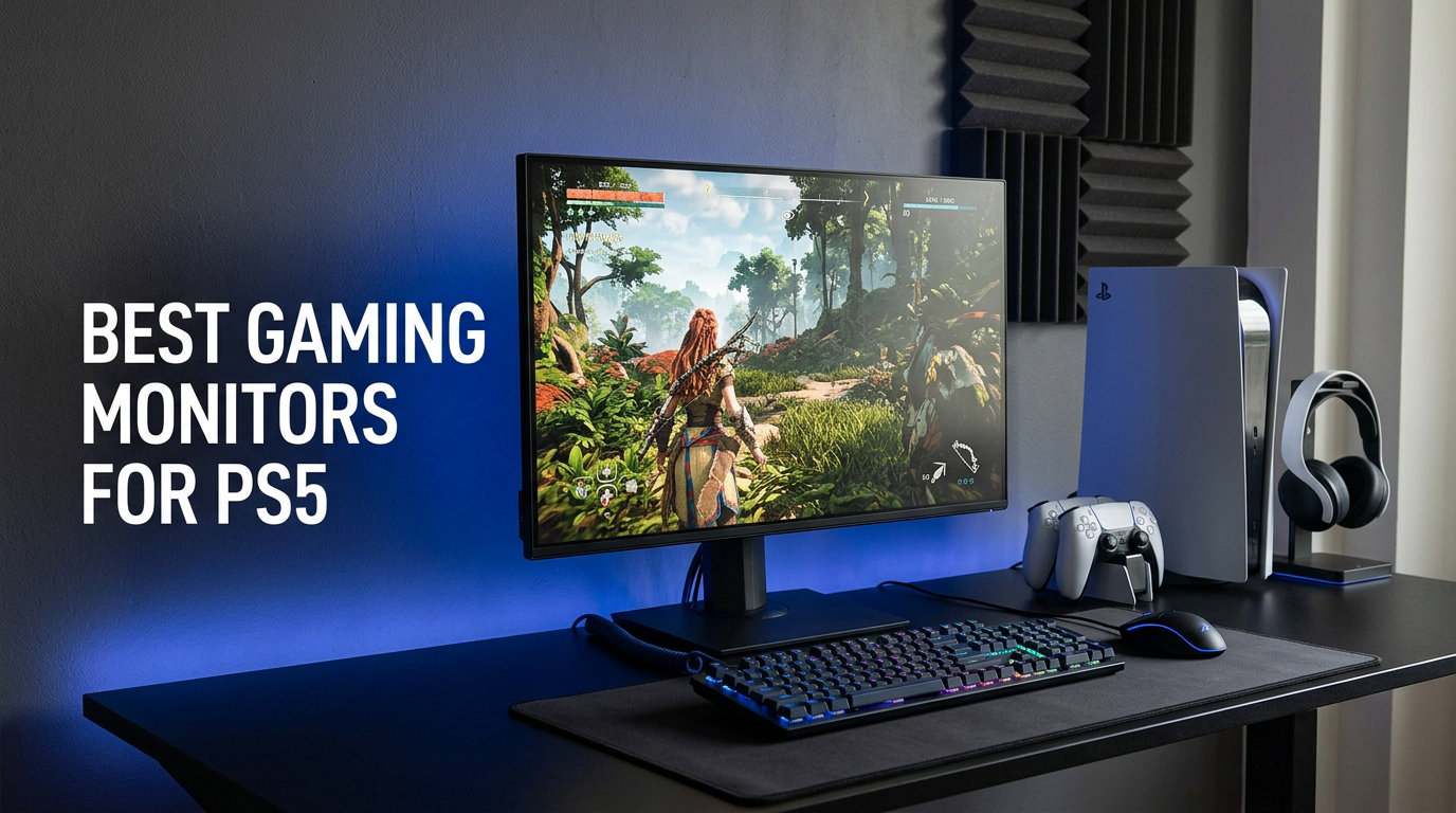 best gaming monitors for PS5