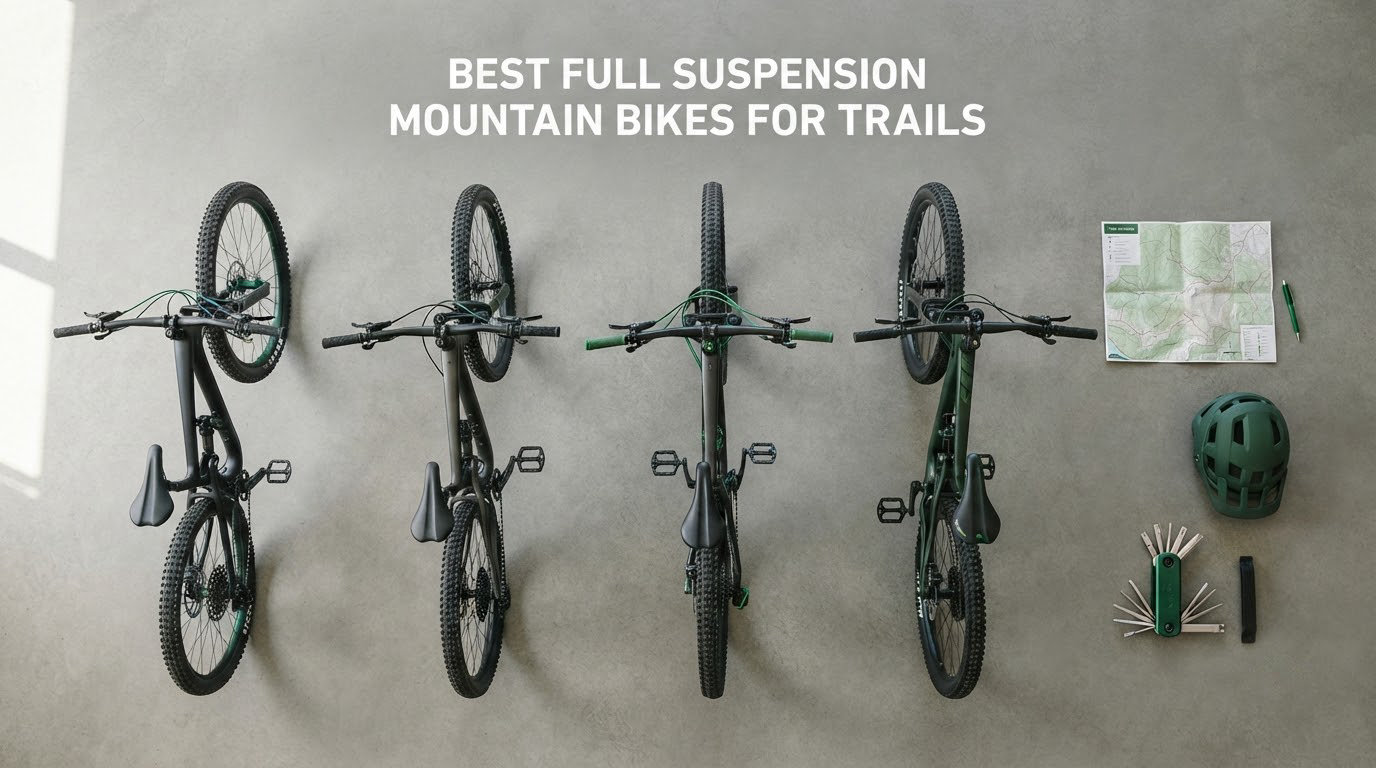 best full suspension mountain bikes for trails