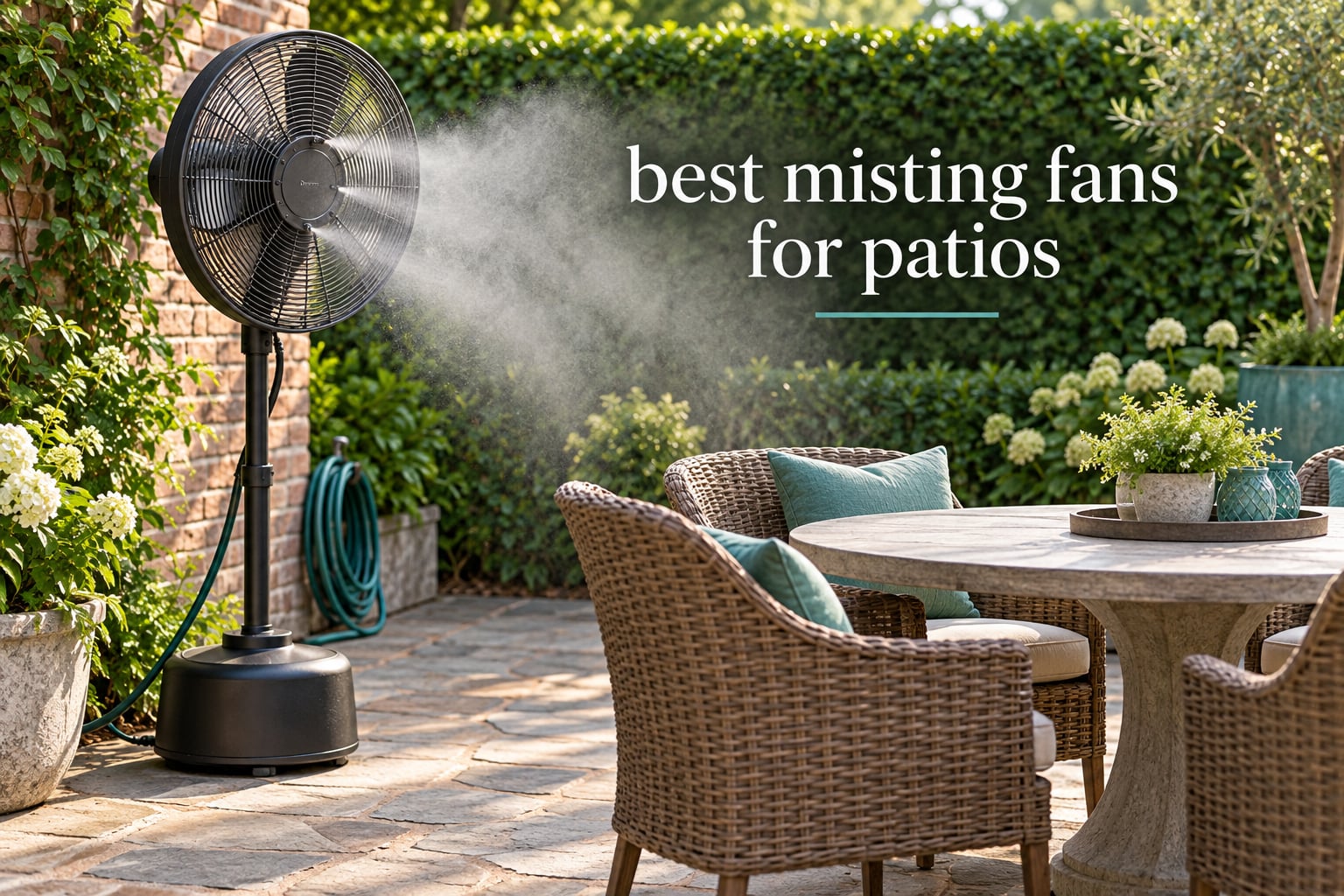 best misting fans for patios