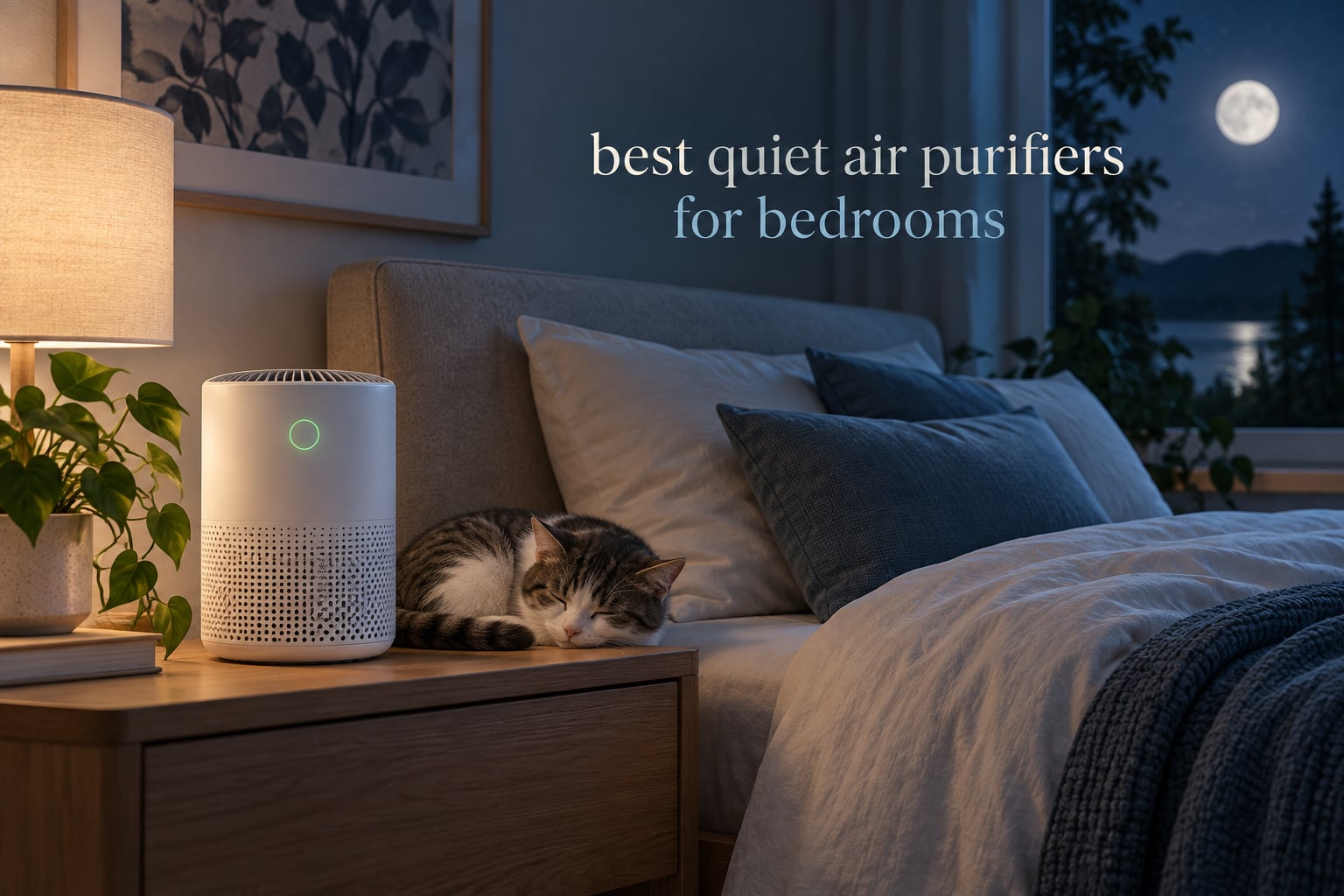 best quiet air purifiers for bedrooms