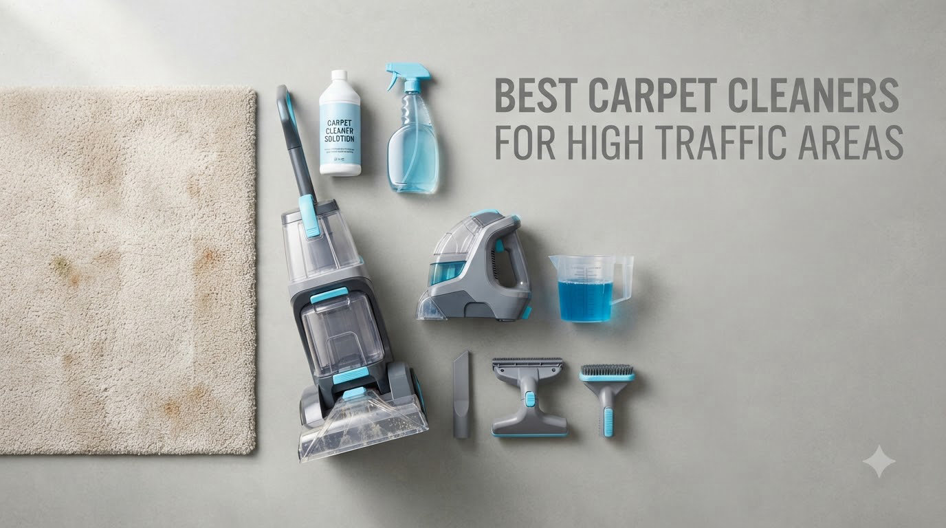 best carpet cleaners for high traffic areas