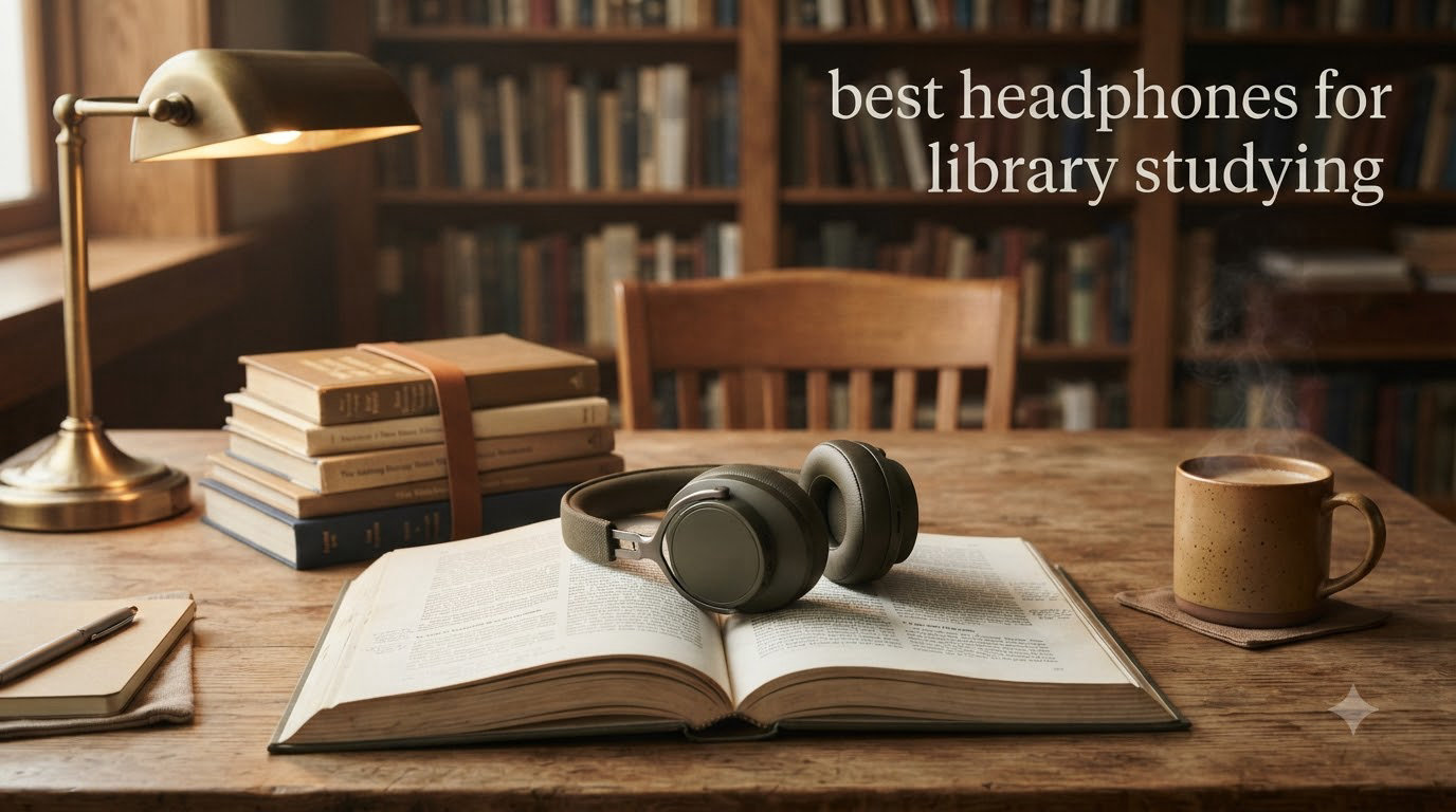 best headphones for library studying