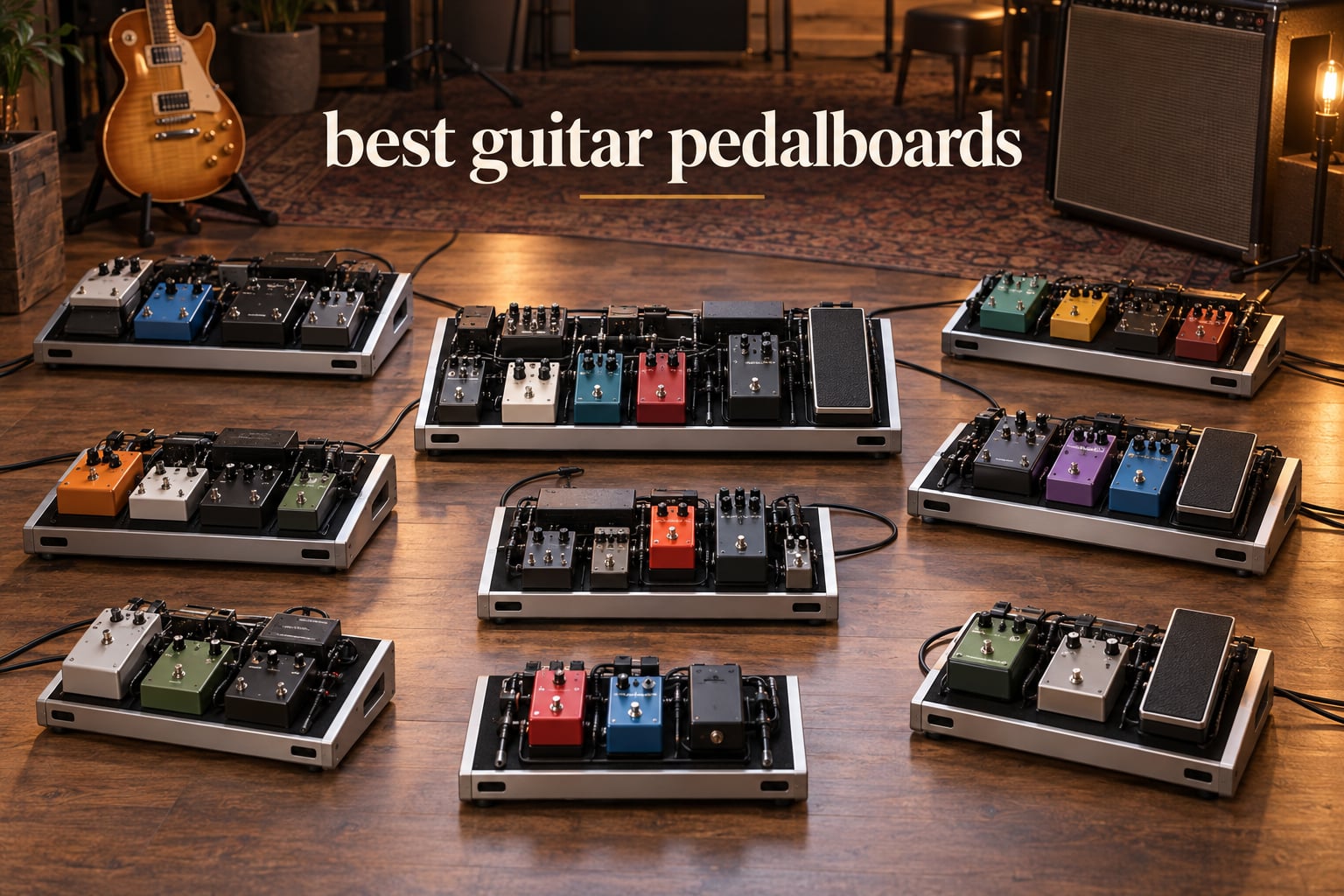 best guitar pedalboards