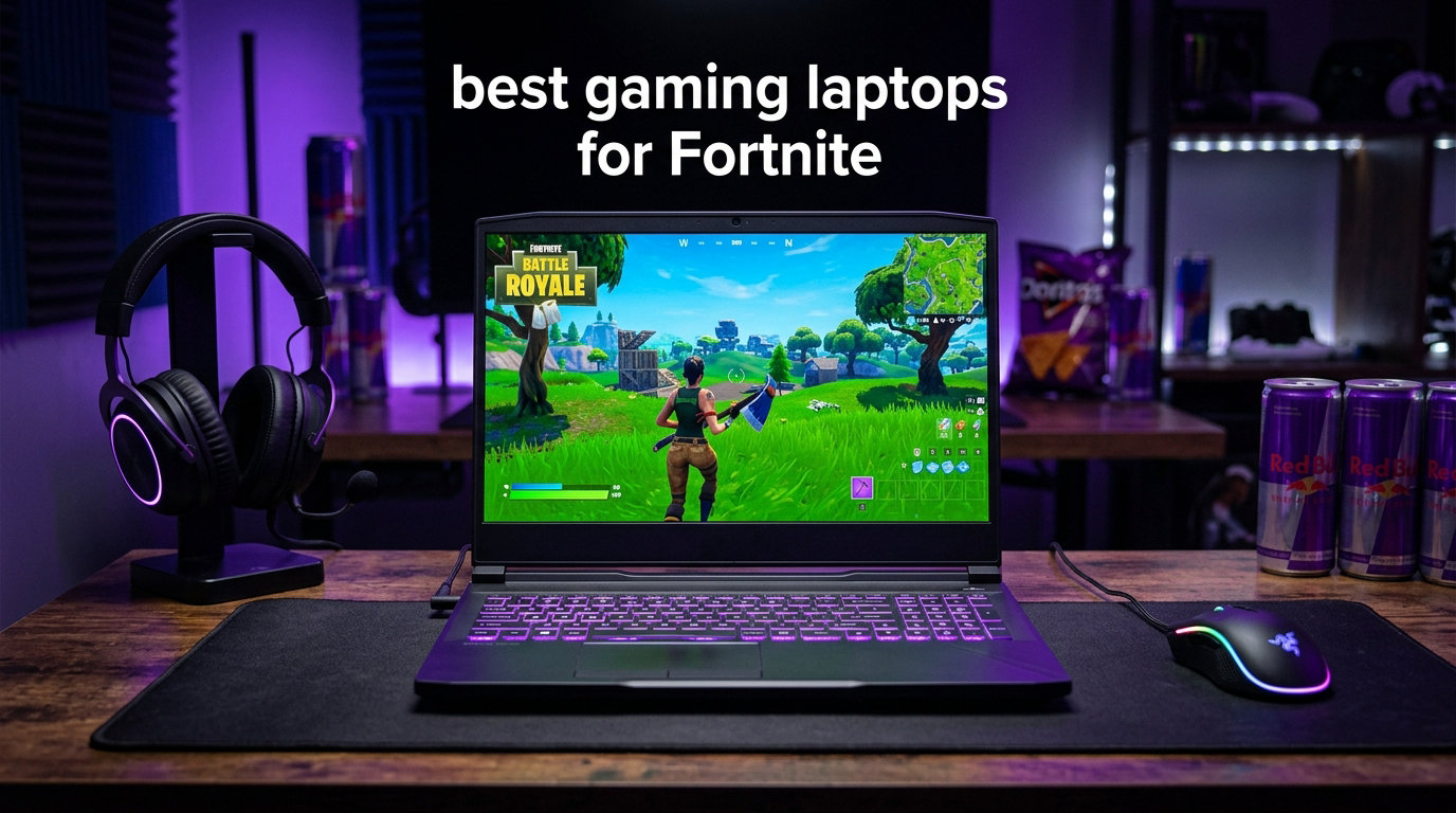best gaming laptops for Fortnite