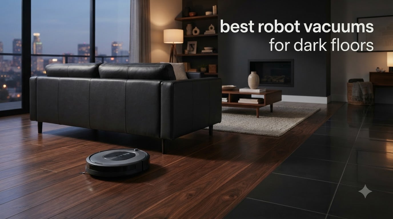 best robot vacuums for dark floors