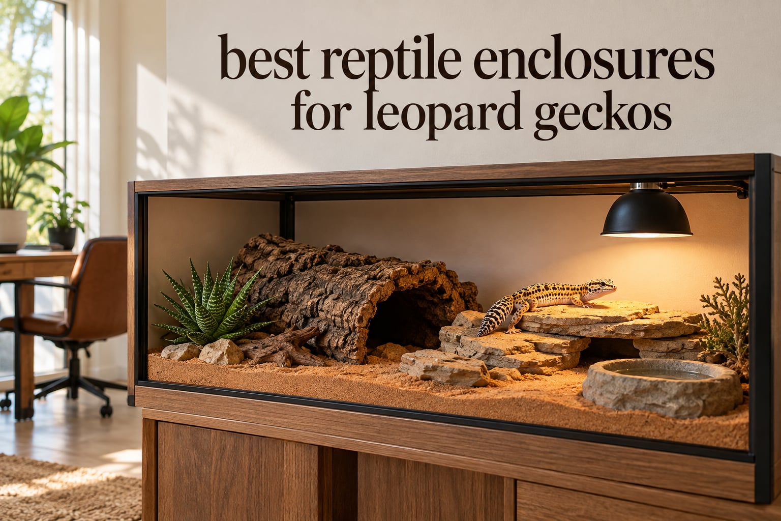 best reptile enclosures for leopard geckos