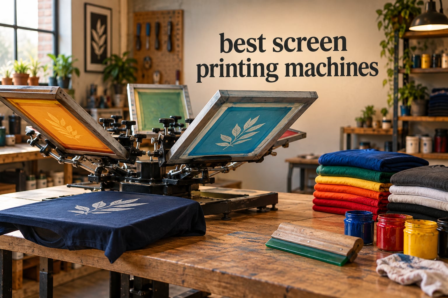 best screen printing machines