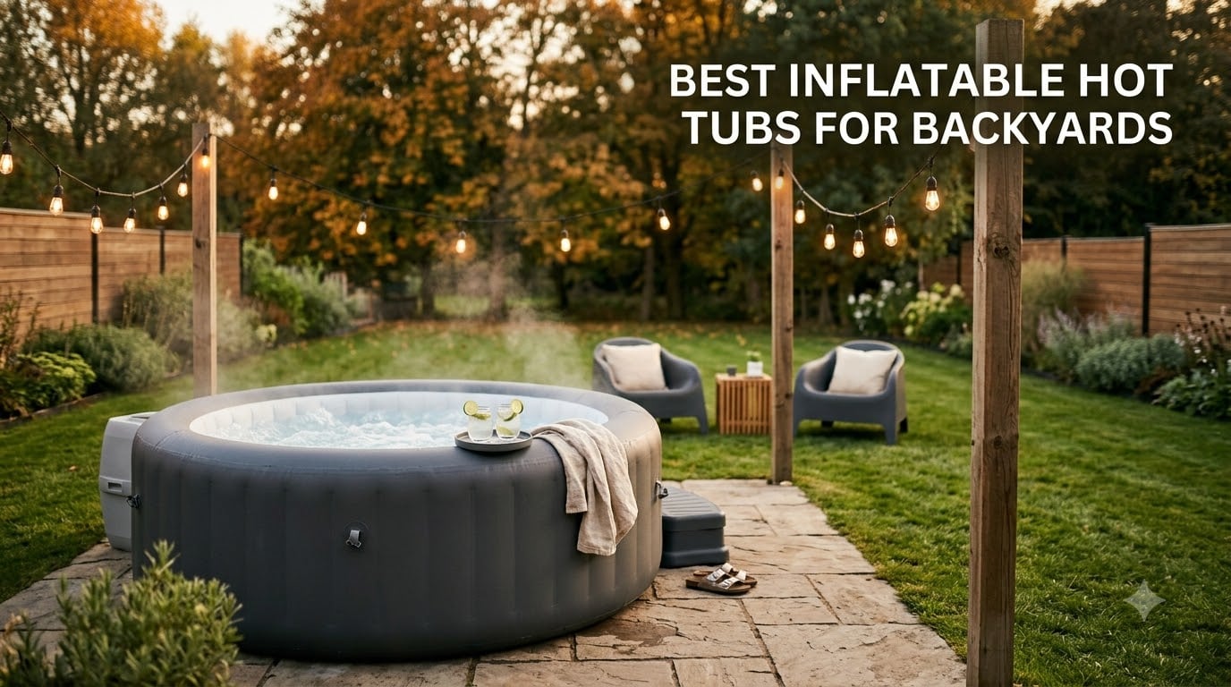 best inflatable hot tubs for backyards